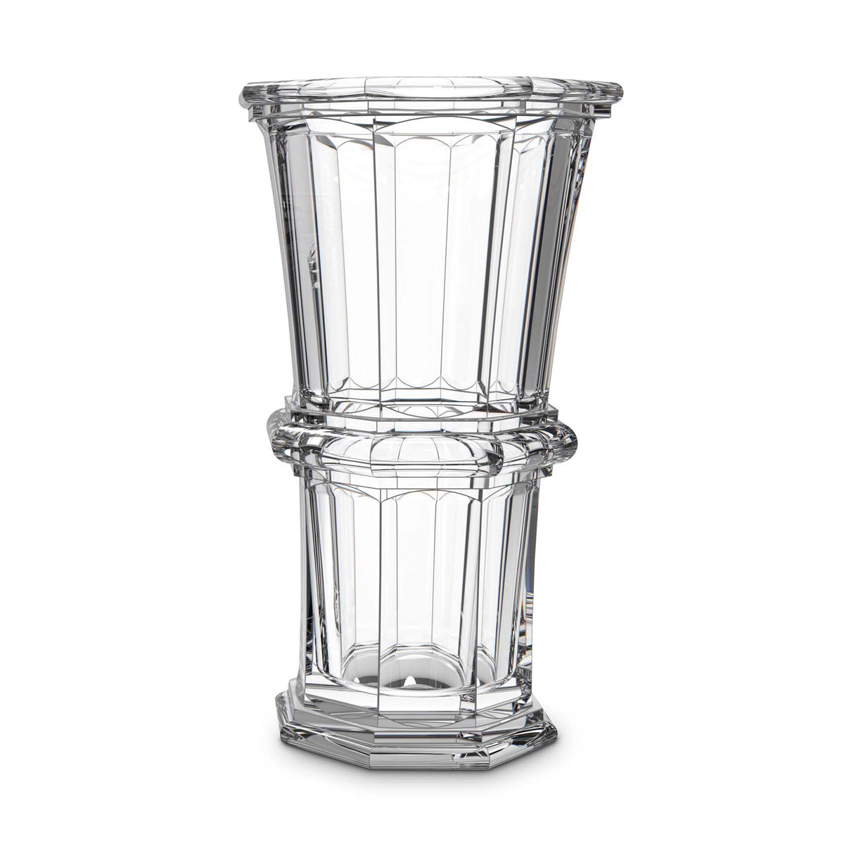 Baccarat Crystal, Harcourt Straight Crystal Vase, Tall